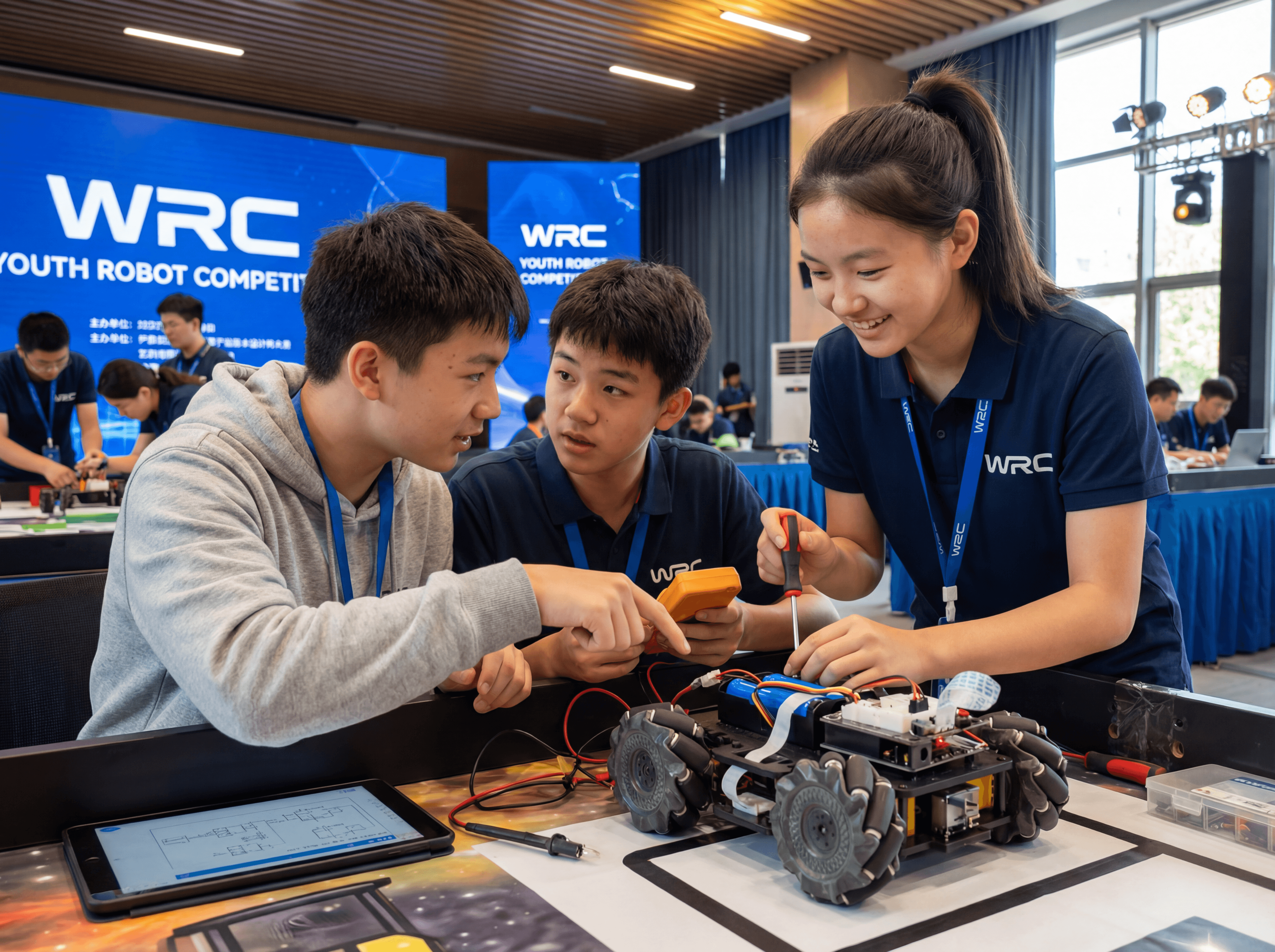 机器人互动展示